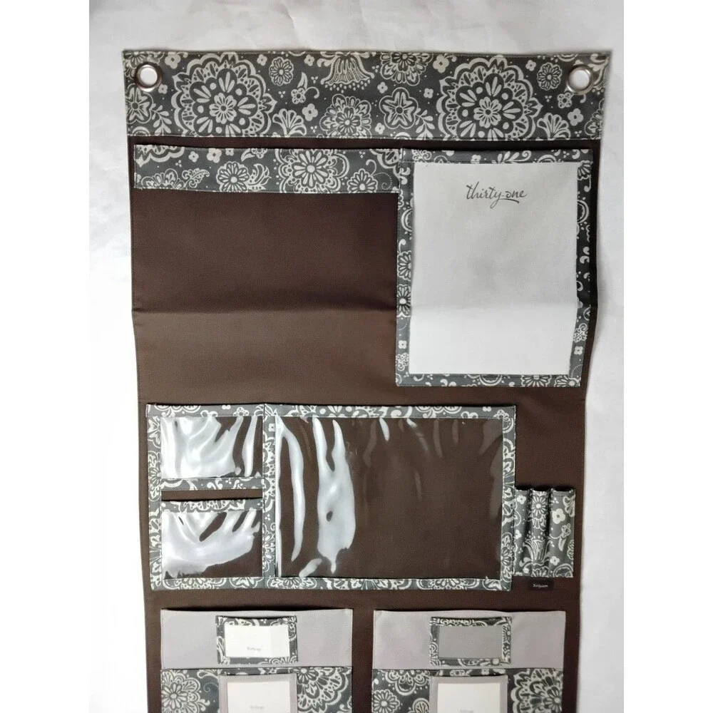 Thirty-one Hang-up Home Organizer, Woodblock Floral